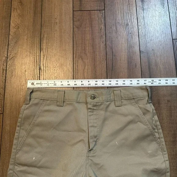 Carhartt Tan Khaki Chino Shorts Men's size 34 - Picture 3 of 7